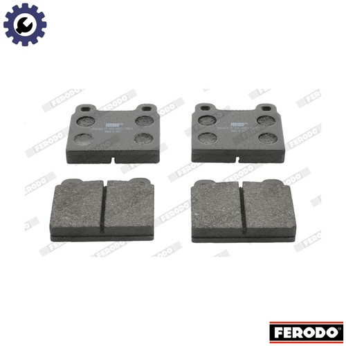 Brake pad set disc - pad,