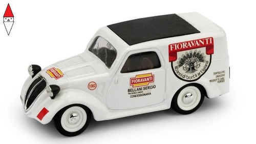 Brumm fiat 500b van - 1/43,