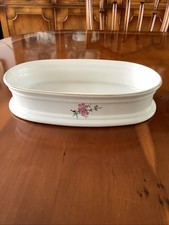 Vintage White Porcelain Gilted