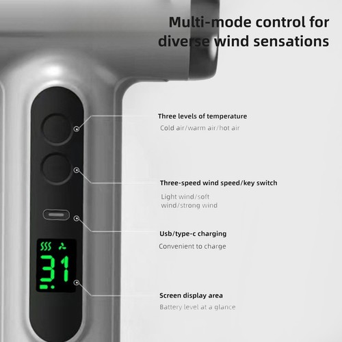 Portable cordless hair dryer - portable,