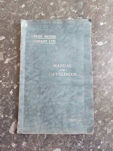 Leeds model company manaul - model, &