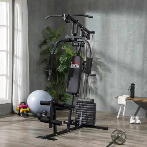 Homcom multi gym with - homcom, weights
