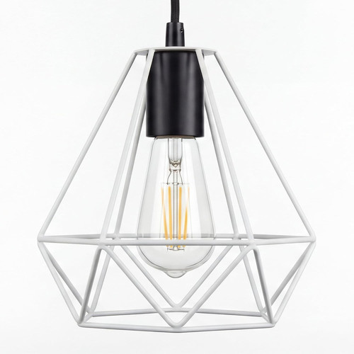 White cage metal - white,