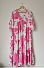 Made In Italy Pink White Tie