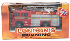 London's Burning Volvo Fire Engine Diecast Model Sealed In Box Richmond Toys LWT