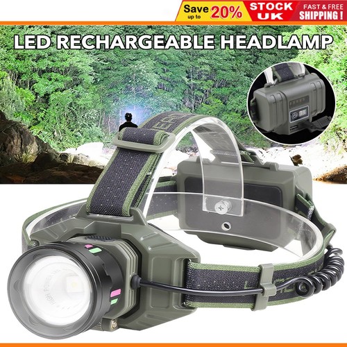 Rechargeable head torch - rechargeable,