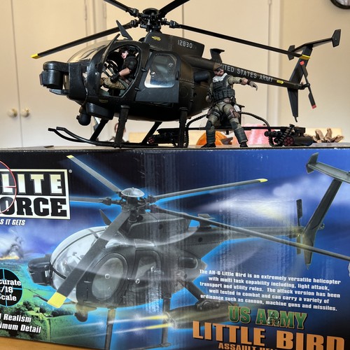 Little bird helicopter gunship - little,