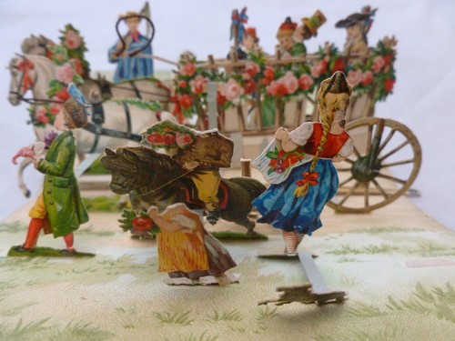 Victorian pop greetings - victorian,