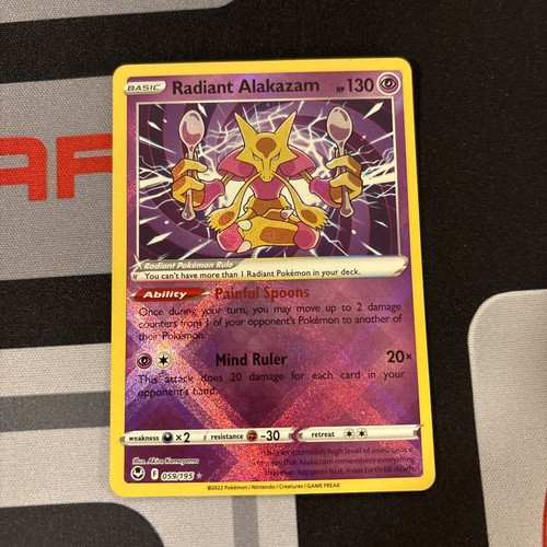 Radiant alakazam 059 - radiant, 059/195