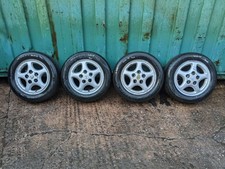 TOYOTA MR2 W20 MK2 SET OF 4 14" ALLOY WHEELS WITH TYRES