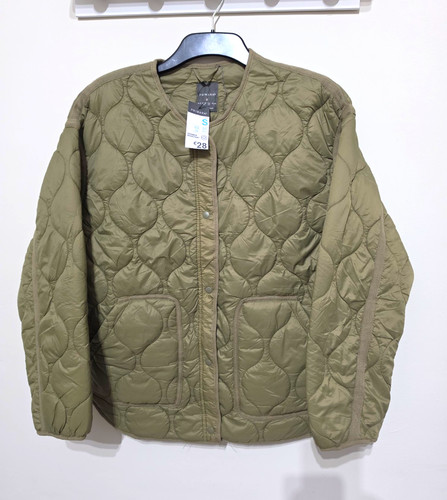 Primark womens green quilted - green,