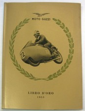 MOTO GUZZI Libro D'Oro ​1921-1955 Motorcycle Publicity Brochure 1955 Italian