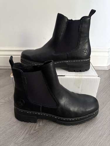 Rieker women black warm - black,