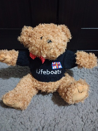 Rnli lifeboat teddy plus bear - plus,