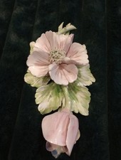 Vintage Capodimonte Mantle Flower Arrangement VGC