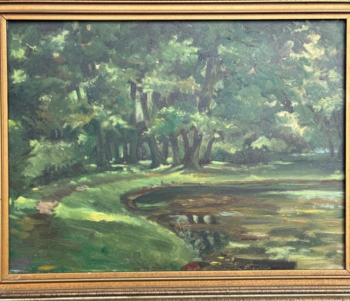 Impressionist style oil