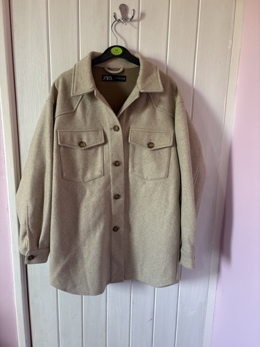 Zara beige jacket - zara,