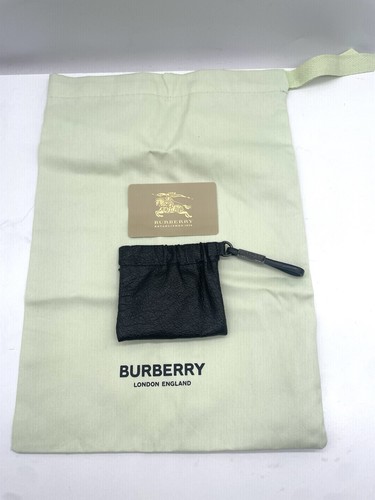Burberry snap coin purse black - burberry,