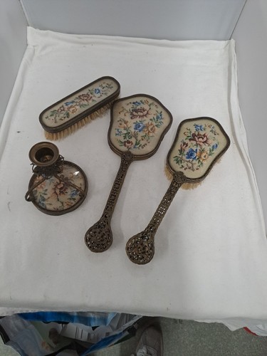 Matching vintage embroidered - vintage,