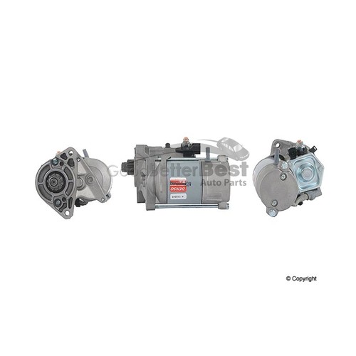 One denso starter motor - one,