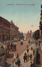 POSTCARD - LONDON - WHITEHALL AND THE CENOTAPH - POSTED 1926