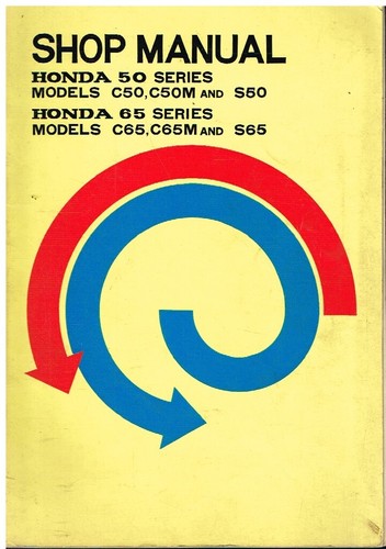 Honda c50 c50m s50 - c65, c65m
