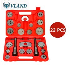 VLAND UNIVERSAL CAR DISC BRAKE CALIPER PISTON REWIND WIND BACK TOOL 22 PCS 1pair