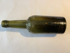 Dr Siegert & Hijos advertising bitters glass bottle