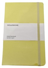 Moleskine notebook yellow - a5,