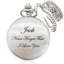 Personalised Pocket Watch for