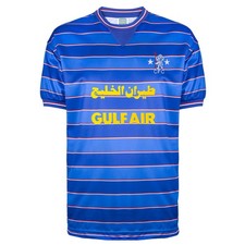 Chelsea 1984 Retro Football Shirt 100% POLYESTER Men's