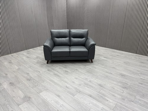 Dfs seater sofa navy - 2,