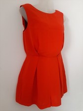 TOPSHOP WOMENS PLAYSUIT SIZE