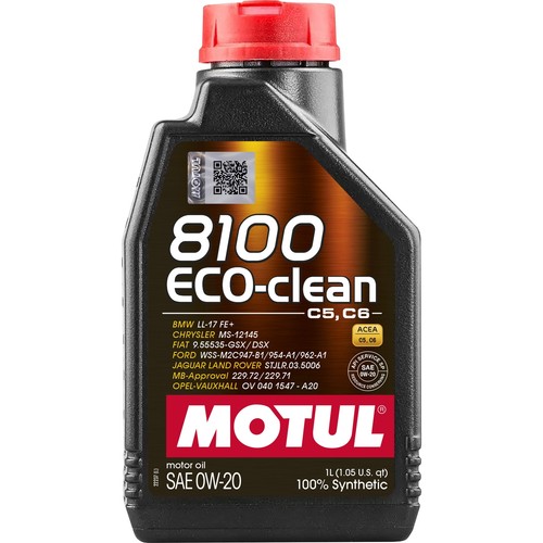 Motul 8100 eco clean 20 - motul, eco-clean