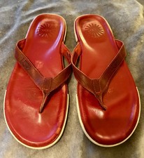 Ugg Men’s Red Flip Flops