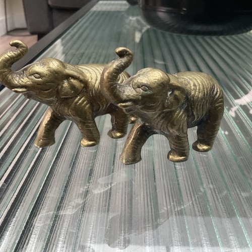 Vintage solid brass pair - vintage,
