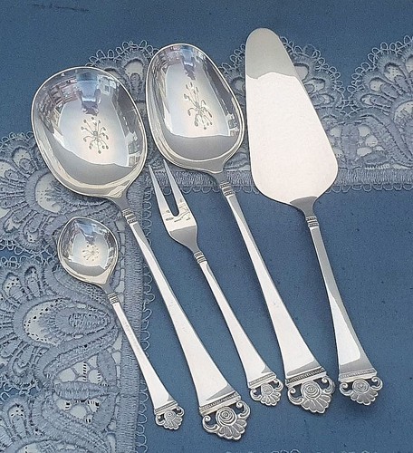 Beautiful silver plated - 5,
