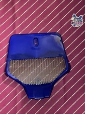 Nos Polisport Vented Front Plate Super Evo Yamaha Yz 125 250 1999 1998 On Blue