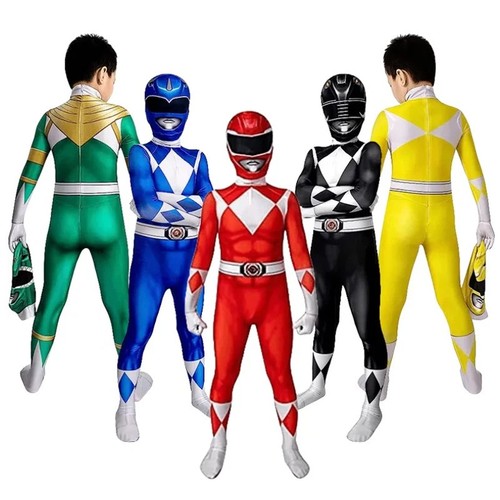 Kids rangers cosplay power - rangers,