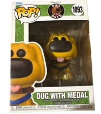 Disney Pixar - Dug Days - Dug With Medal #1093 Funko Pop! Vinyl Brand New