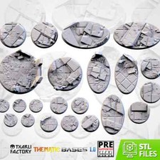 Gothic City Ruins Base Toppers