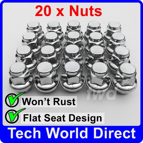 20x alloy wheel - alloy, nuts