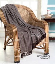 Herringbone Cotton Throws all
