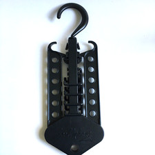 Hook N Hang Wardrobe Hanger System Space Saver Closet Organizer US Patent