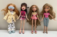 4 X Rare BRATZ Dolls - MGA 2001 - Yasmin Jade Meygan Slumber Party Sweet Dreamz