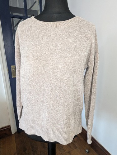 Tesco beige chenille knit - f&f,