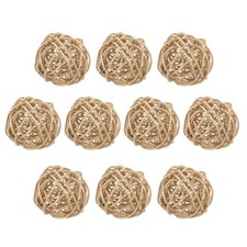 10 Pcs Wicker Rattan Balls 2