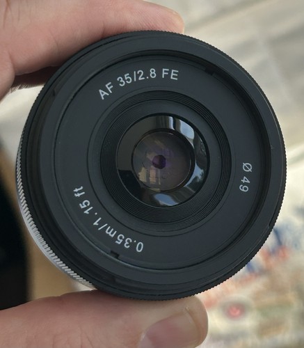 Samyang 35mm fe mount - 35mm, f2.8