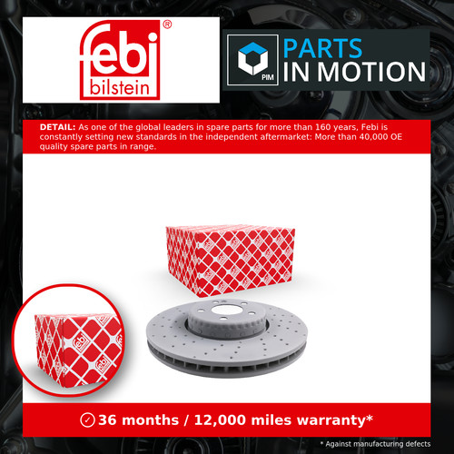 Brake discs pair - 2x, vented