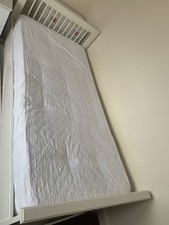 Single Bed with Mattress Clean